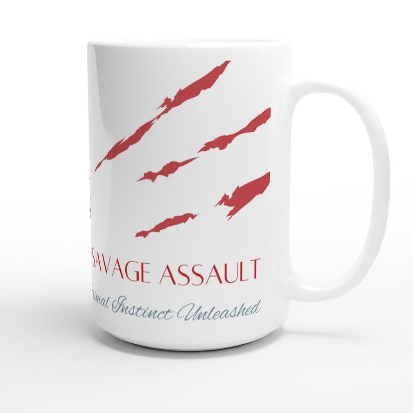 Savage Assault Ceramic Mug Design by HadiArts