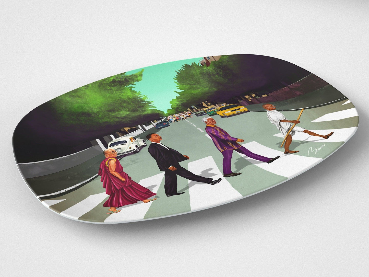 Come Together // 10"x14" Serving Platter // Peaceful Unity Gift Idea