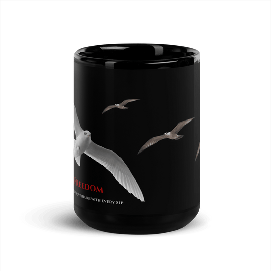 Soaring Freedom Coffee Mug Embrace the Spirit of Adventure