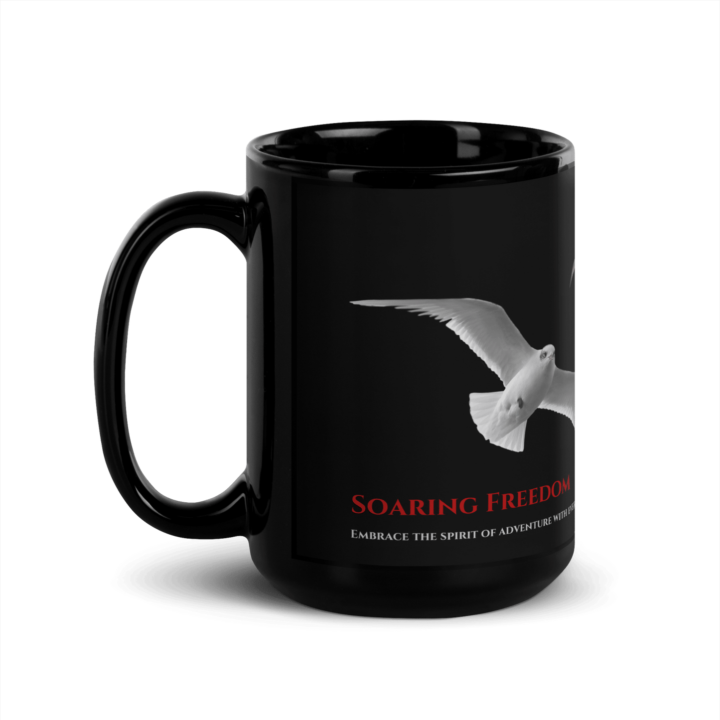 Soaring Freedom Coffee Mug Embrace the Spirit of Adventure