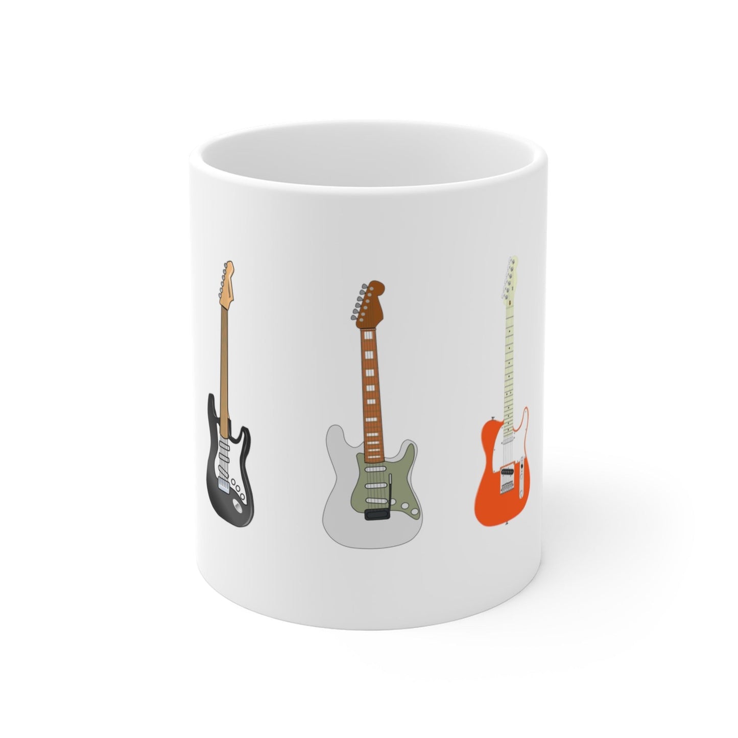 Electric Guiter Mix Coffee Tea Mug