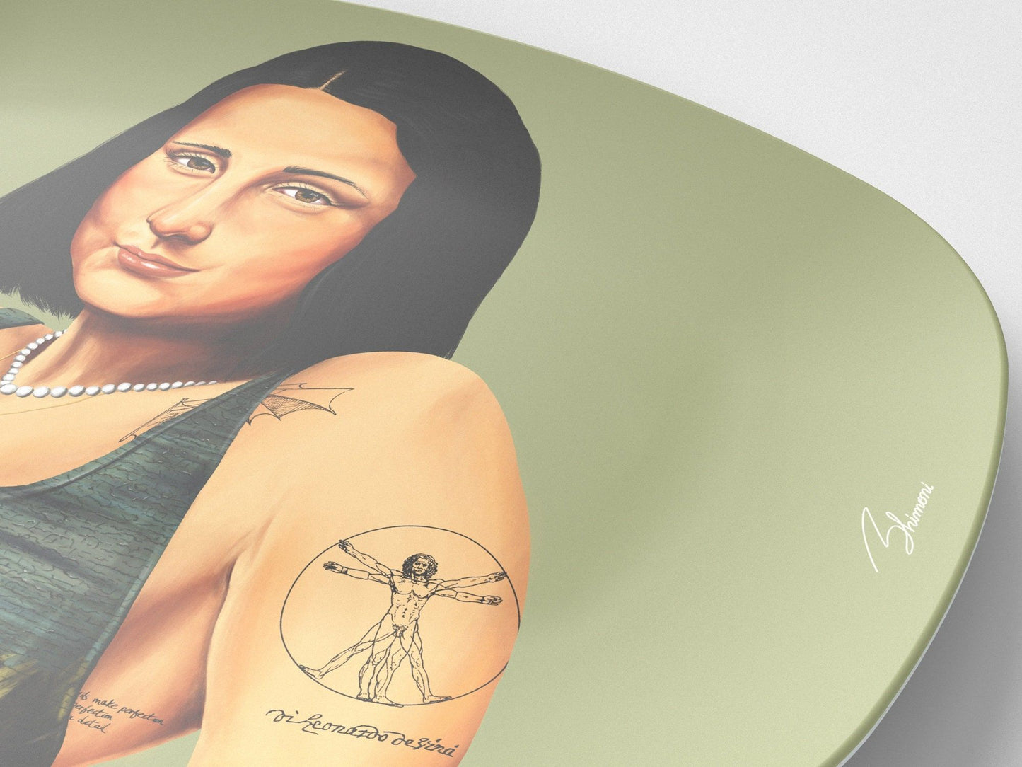 Mona // 10"x14" Serving Platter // Artist Gift Idea