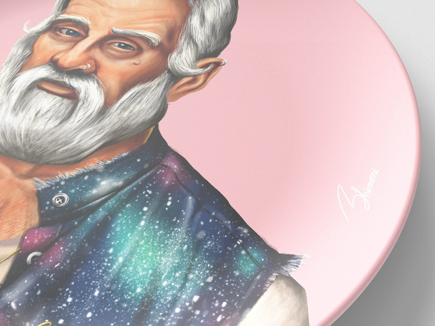 Galileo // 10" Round Plate // Science Gift Idea